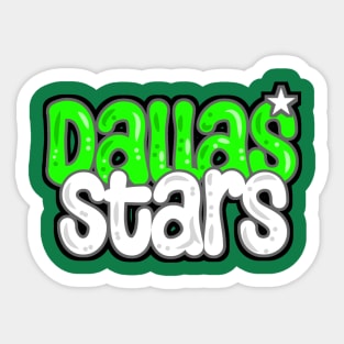 Dallas stars Sticker